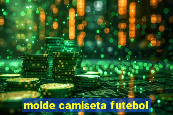 molde camiseta futebol